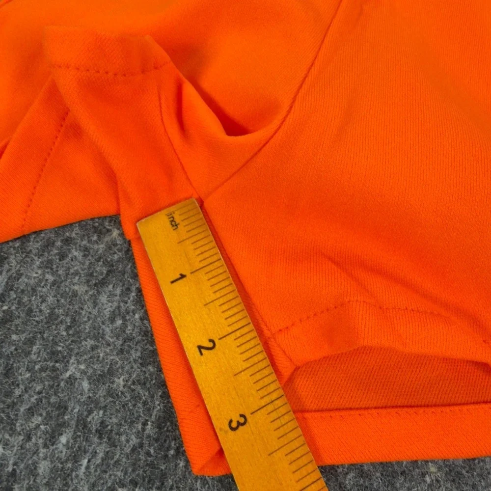 Yale Vintage 70s Athletic Shorts Mens XS Orange Nylon Deadstock New